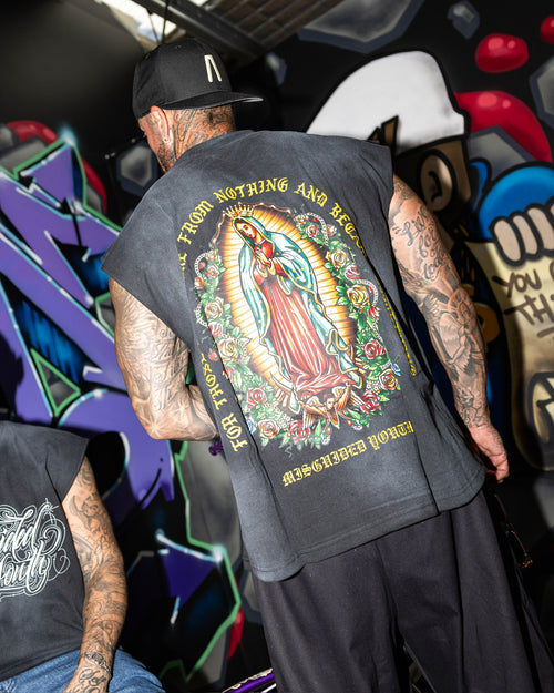 Mary of Guadalupe Muscle Tee