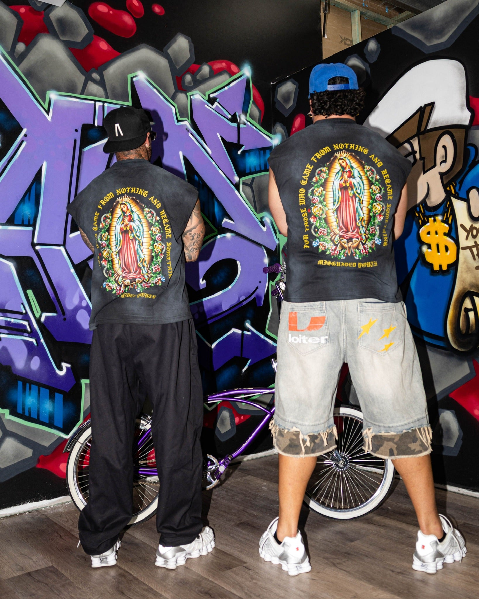 Mary of Guadalupe Muscle Tee